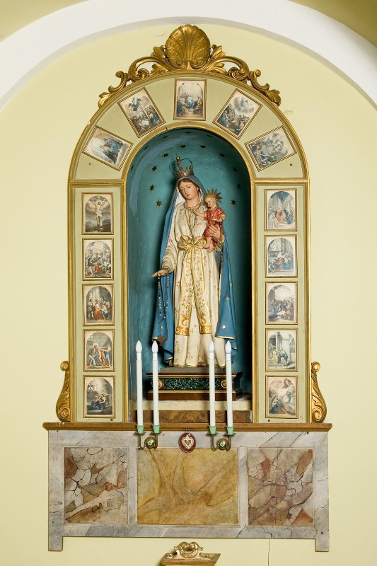 Bottega romagnola sec. XX, Ancona della Madonna del rosario