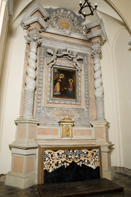 Maestranze romagnole sec. XVIII, Altare laterale dell'Annunciazione