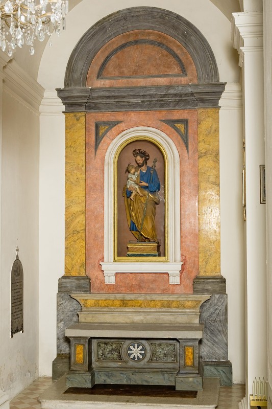 Maestranze romagnole sec. XIX, Altare laterale di San Giuseppe