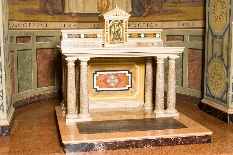 Rivani G. (1938), Altare laterale del Santissimo Sacramento