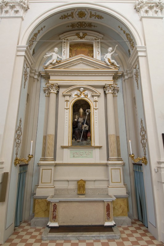 Maestranze romagnole sec. XIX, Altare laterale di Sant'Antonio Abate