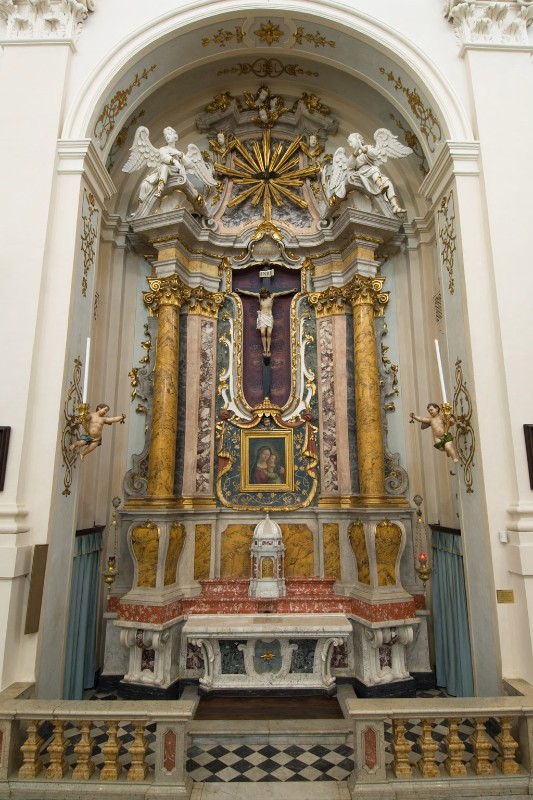 Maestranze romagnole sec. XVIII, Altare laterale del Santissimo Crocifisso