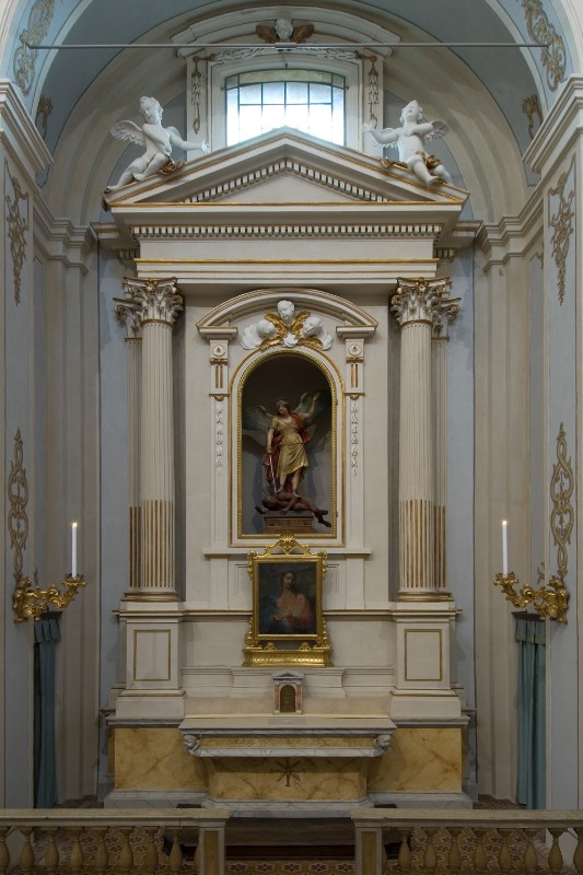 Maestranze romagnole sec. XIX, Altare laterale di San Michele arcangelo