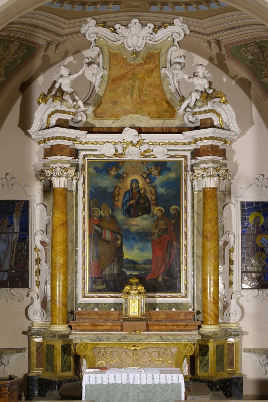 Maestranze italiane sec. XVIII, Altare maggiore
