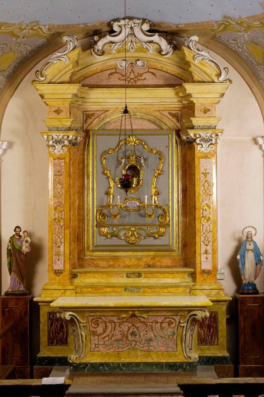 Maestranze italiane sec. XVIII, Altare laterale della Madonna