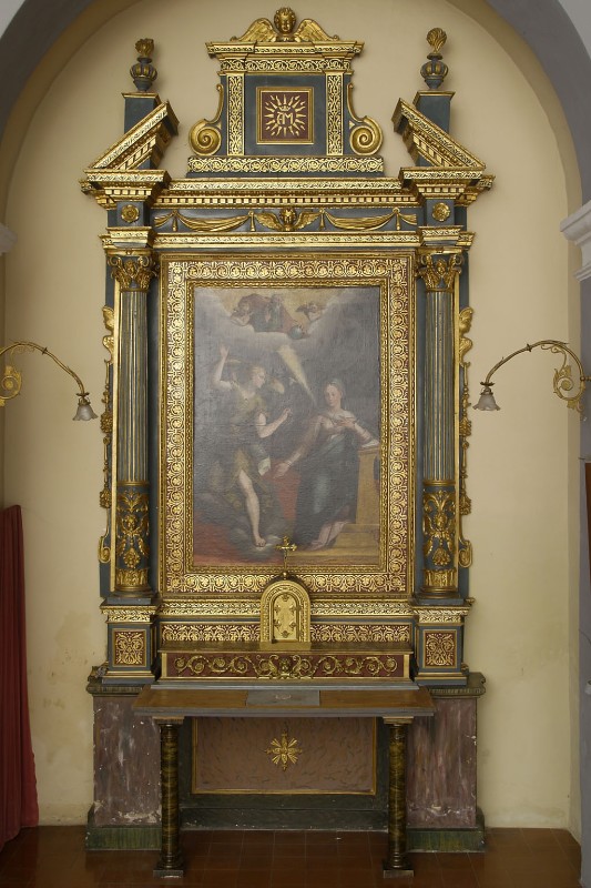 Maestranze emiliano-romagnole sec. XVII, Altare laterale dell'Annunciazione
