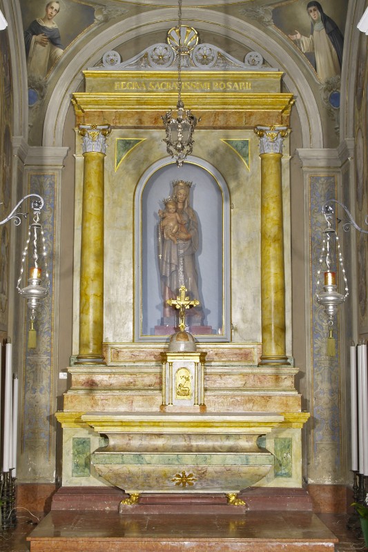Maestranze emiliano-romagnole sec. XVIII, Altare laterale di Madonna del rosario