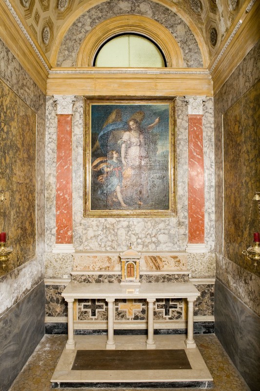 Maestranze romagnole (1845), Altare laterale dell'Angelo custode