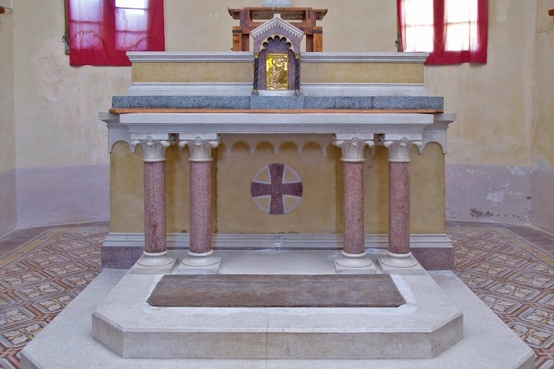 Maestranze romagnole sec. XX, Altare maggiore