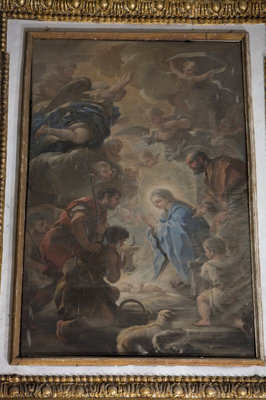 Giordano L. (1692), Adorazione dei pastori in olio su tela