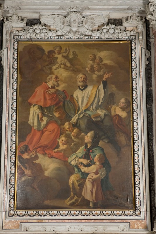 De Mura F. (1775), Beato Paolo Burali e beato Giovanni Marinoni in olio su tela