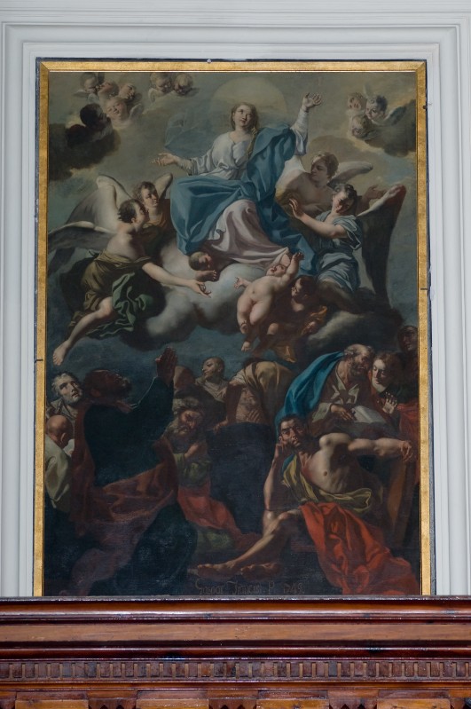 Traversi G. (1749), Assunzione della Madonna in olio su tela