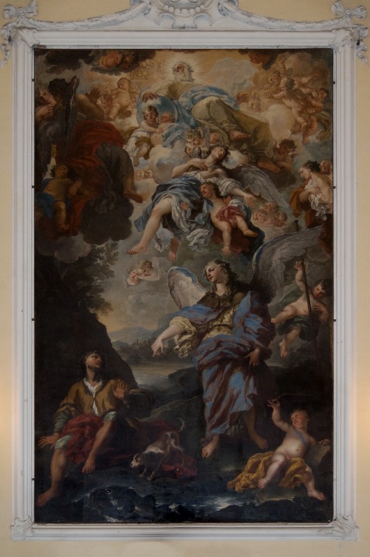 Peresi F. (1713), Tobia e San Raffaele arcangelo in olio su tela