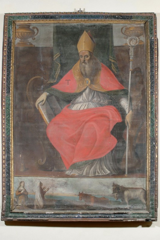 Ambito emiliano-marchigiano sec. XVI, Sant'Antonio abate