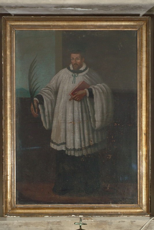 Bott. marchigiana sec. XIX, Dipinto con Sant'Antimo martire