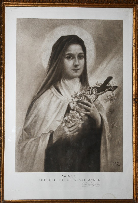 Martin Céline (1912), Stampa con Santa Teresa di Lisieux