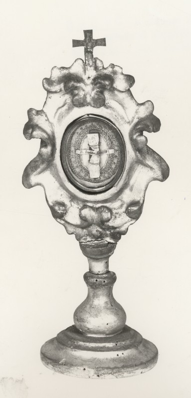Bott. emiliana sec. XVIII, Reliquiario a ostensorio