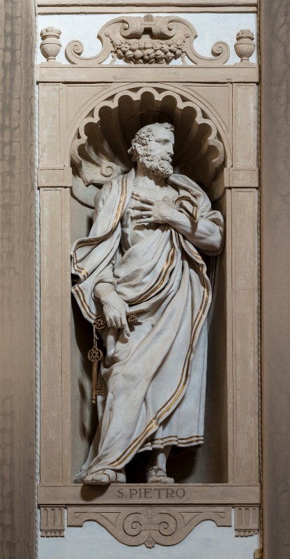 Reni G. sec. XVII, Statua San Pietro