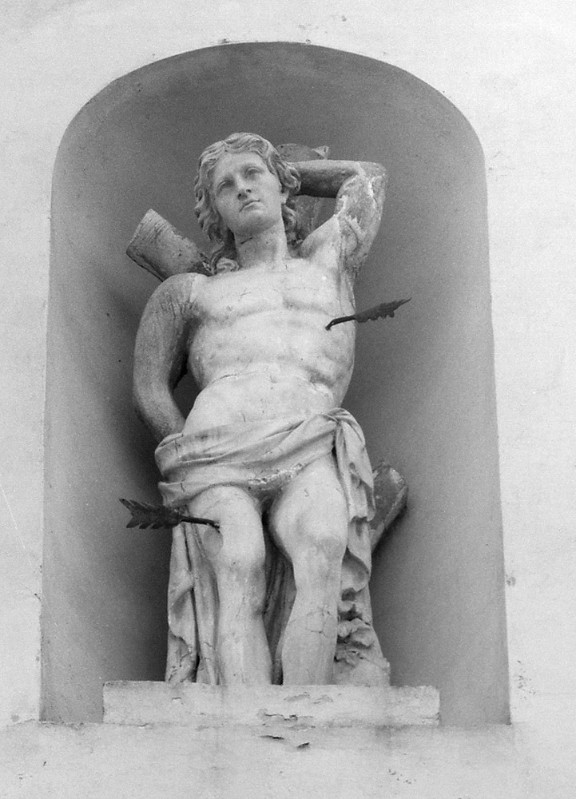 Testoni V. (1840), Statua San Sebastiano