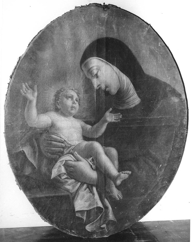 Ambito bolognese sec. XVIII, Dipinto Santa Caterina da Bologna