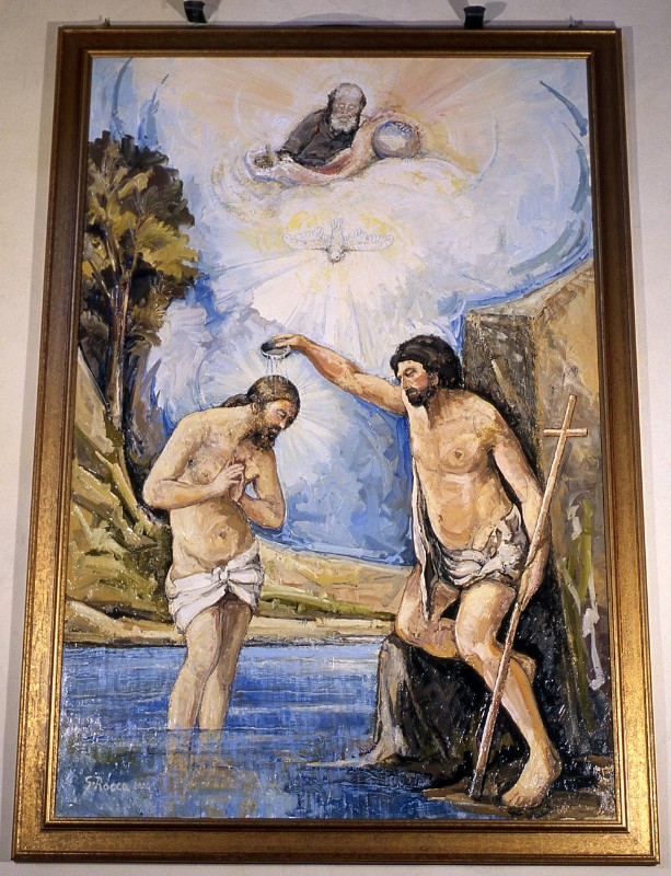 Rocca G. (2004), Dipinto Battesimo di Gesù Cristo