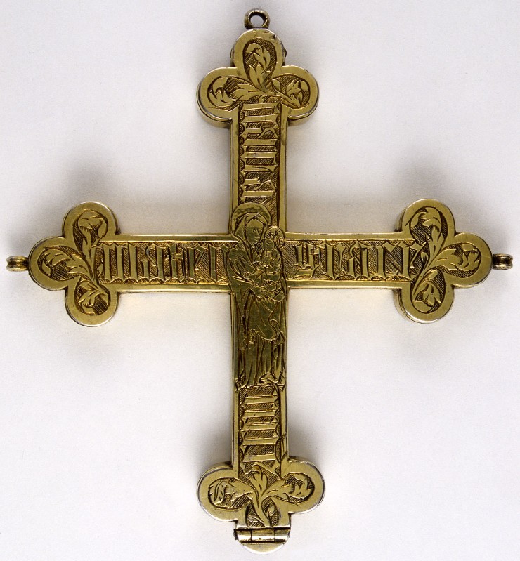 Bott. tedesca sec. XV, Croce pettorale del Beato Albergati