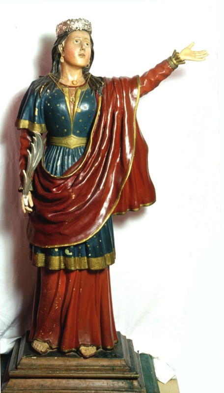 Bott. Italia centr. sec. XIX, Statua di Santa Restituta