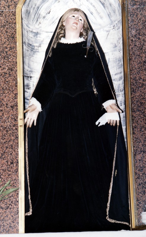 Bott. dell'Italia meridionale sec. XIX, Statua Madonna Addolorata