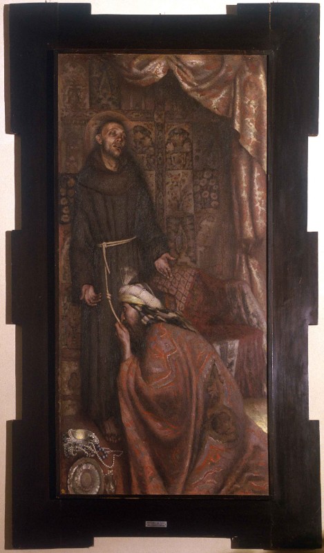 Pisani E. sec. XX, San Francesco e il Sultano