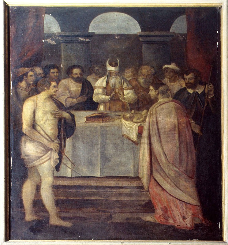 Scuola di Castello B. sec. XVII, Presentazione di Gesù al tempio