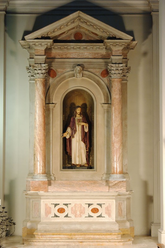 Brescancin P. (1859), Altare del Sacro Cuore
