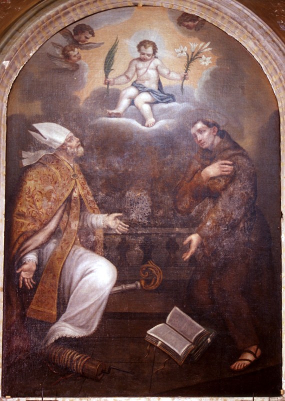 Ambito romano sec. XVII, Sant'Erasmo e Sant'Antonio