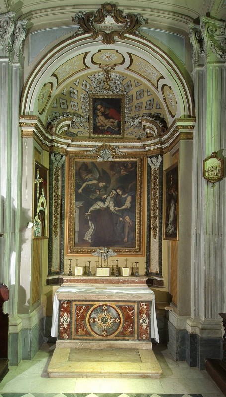 Maestranze laziali seconda metà sec. XVIII, Altare di Santa Teresa