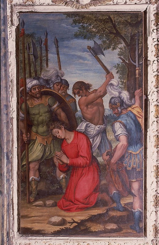 Pandolfi G.G. (1596-1613), Martirio di San Cataldo