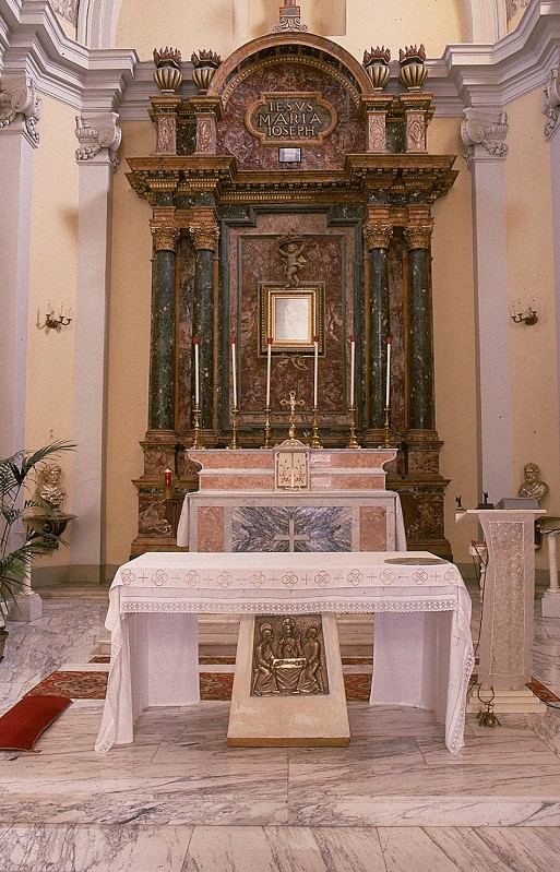 Bott. laziale sec. XVII, Altare maggiore