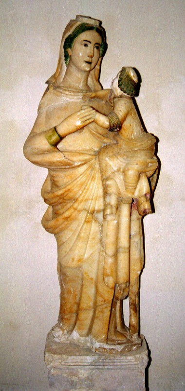 Bottega siciliana sec. XVI, Madonna di Trapani
