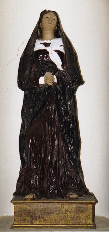 Bottega siciliana sec. XIX, Madonna Addolorata