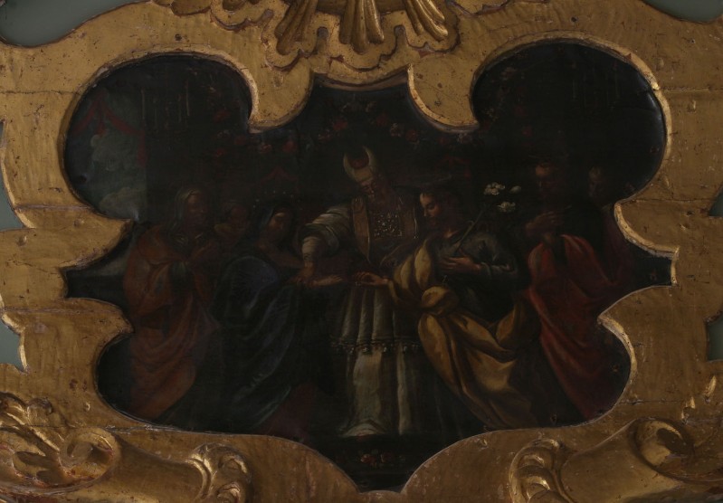 Bottega siciliana sec. XVII, Sposalizio di Maria
