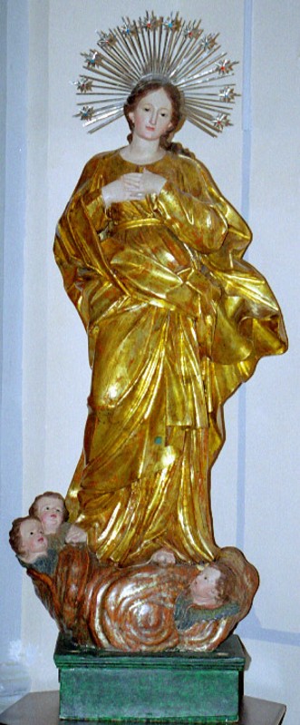Bottega siciliana sec. XVIII-XIX, Madonna Immacolata