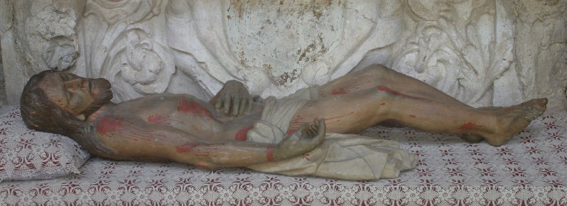 Bottega siciliana sec. XVIII- XIX, Cristo morto
