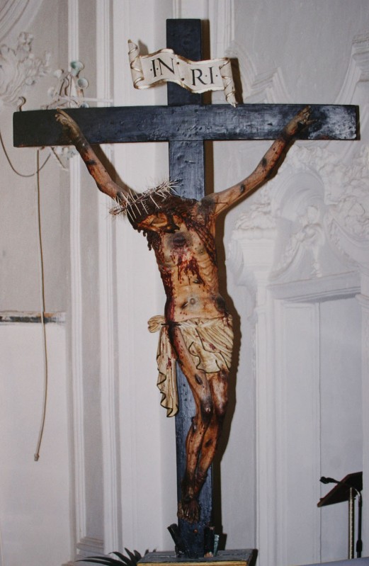Bottega siciliana sec. XVI, Gesù Cristo crocifisso