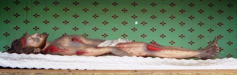 Bottega siciliana sec. XIX, Cristo morto