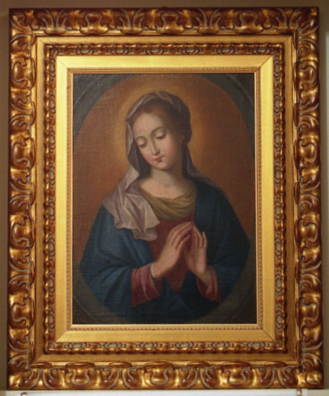 Ambito siciliano sec. XVIII, Madonna dell'Aiuto