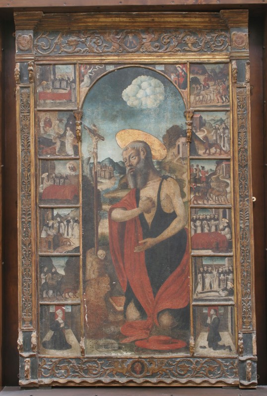 Bottega siciliana (1454), San Girolamo
