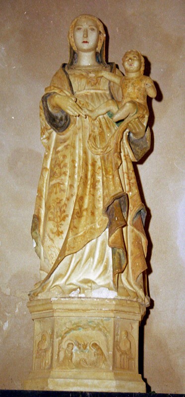 Berrettaro P. sec. XVI, Madonna con Bambino
