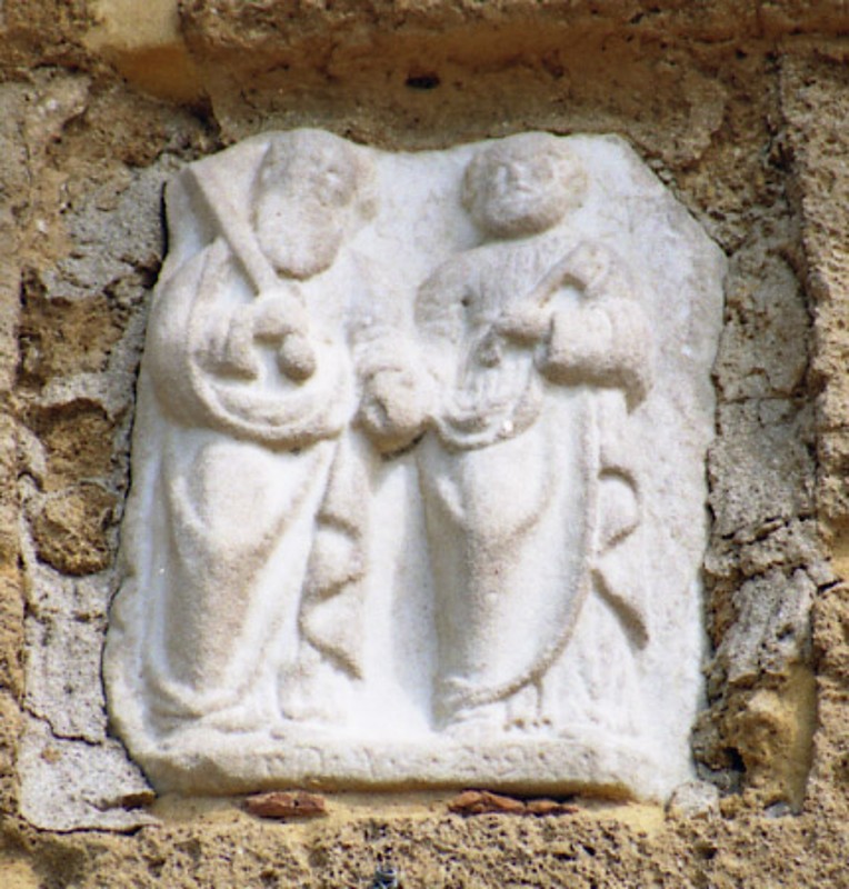 Bottega siciliana sec. XVI, Santi Pietro e Paolo