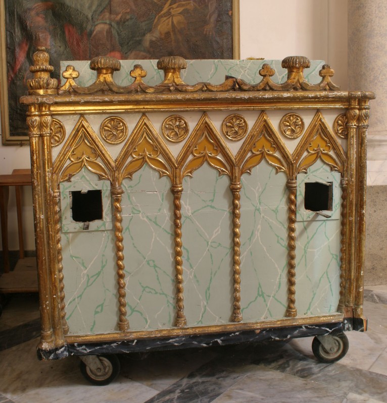 Bottega siciliana sec. XX, Vara processionale