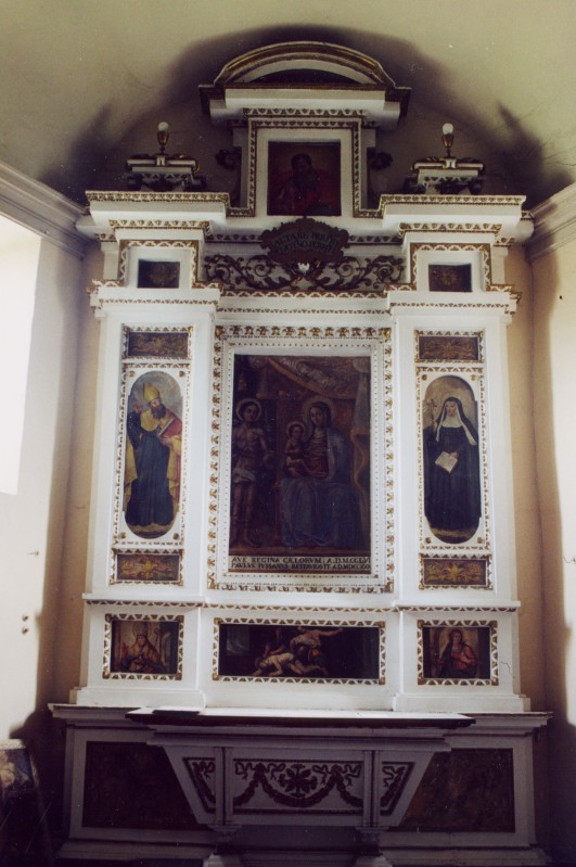Bottega umbra sec. XVII, Altare in stucco