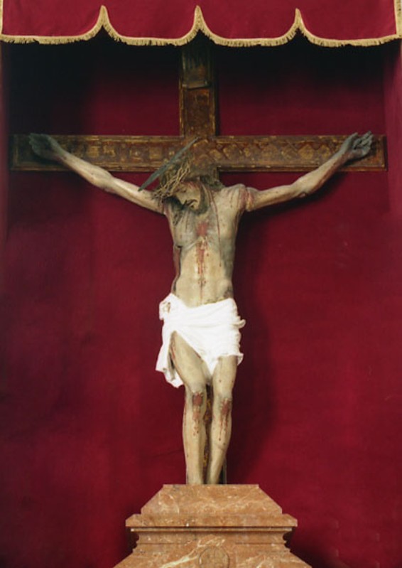 Bottega siciliana sec. XVIII, Gesù Cristo crocifisso