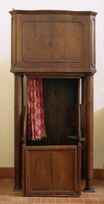 Maestranze siciliane sec. XIX, Confessionale - Pulpito
